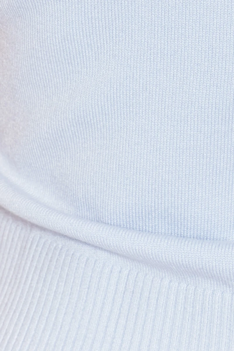 Cropped Button Up Top