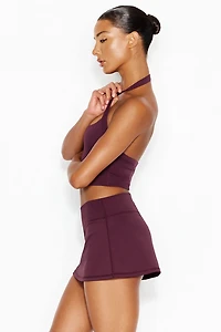 Active Low Rise A-Line Waistband Micro Skort