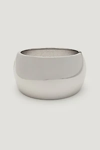 Oversized Chunky Snap Bangle Bracelet