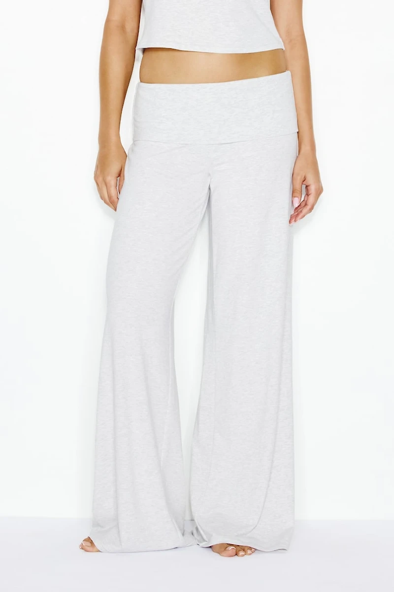 Modal Foldover Pants