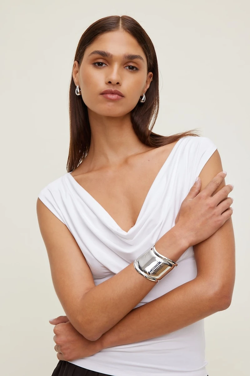 Wave Cuff Bracelet