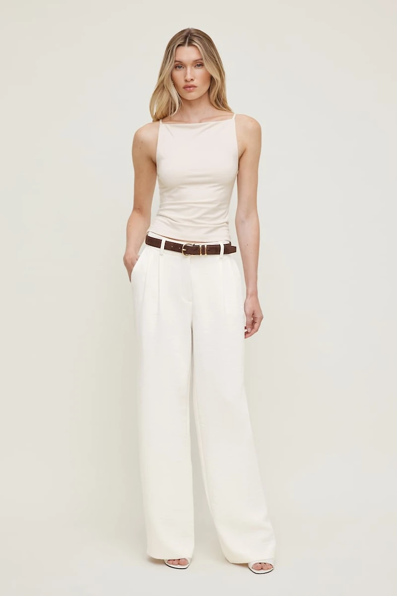 Classic Faux Leather Belt
