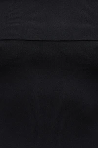 Foldover Off Shoulder Sweater