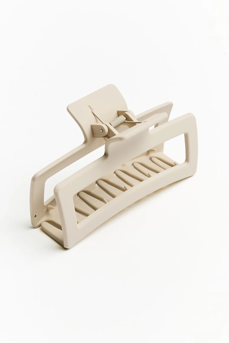 Grosse pince à cheveux rectangulaire