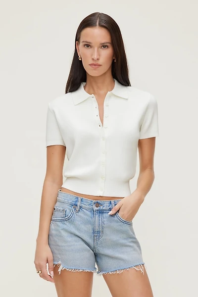 Cardigan polo