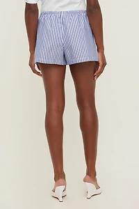 Cotton High Rise Shorts