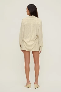 Linen High Rise Shorts