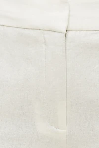 Pantalon à jambe droite Yasmin en lin