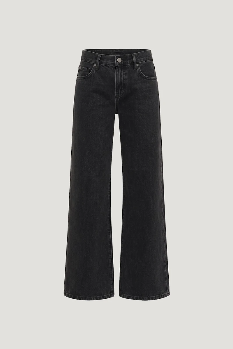 Jules Relaxed Low Rise Straight Leg Jeans