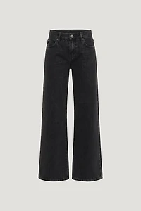 Jules Relaxed Low Rise Straight Leg Jeans
