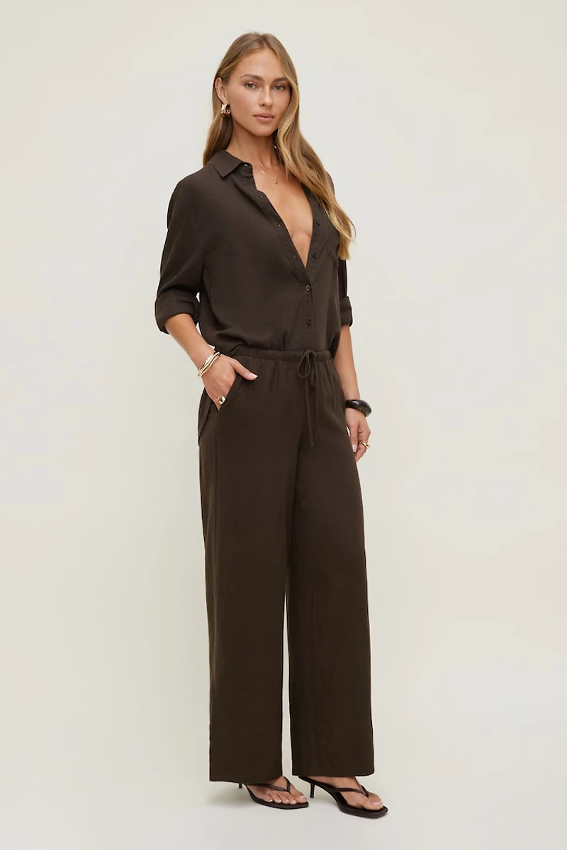 Isla Oversized Linen Shirt