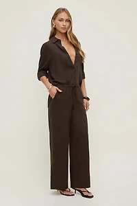 Isla Oversized Linen Shirt