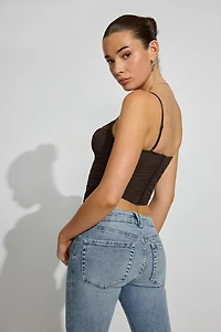 Ally Mesh Peekaboo Bustier