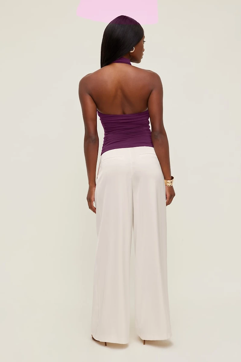Satin Wide Leg Pants