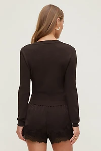 Rebecca Crewneck Cardigan