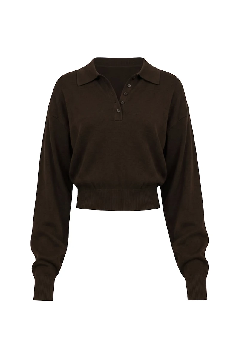 After Practice Polo Sweater