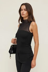 Sheer Mesh Tank Top