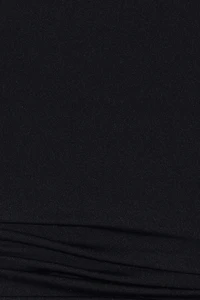 Sleek Plunge Longsleeve Top