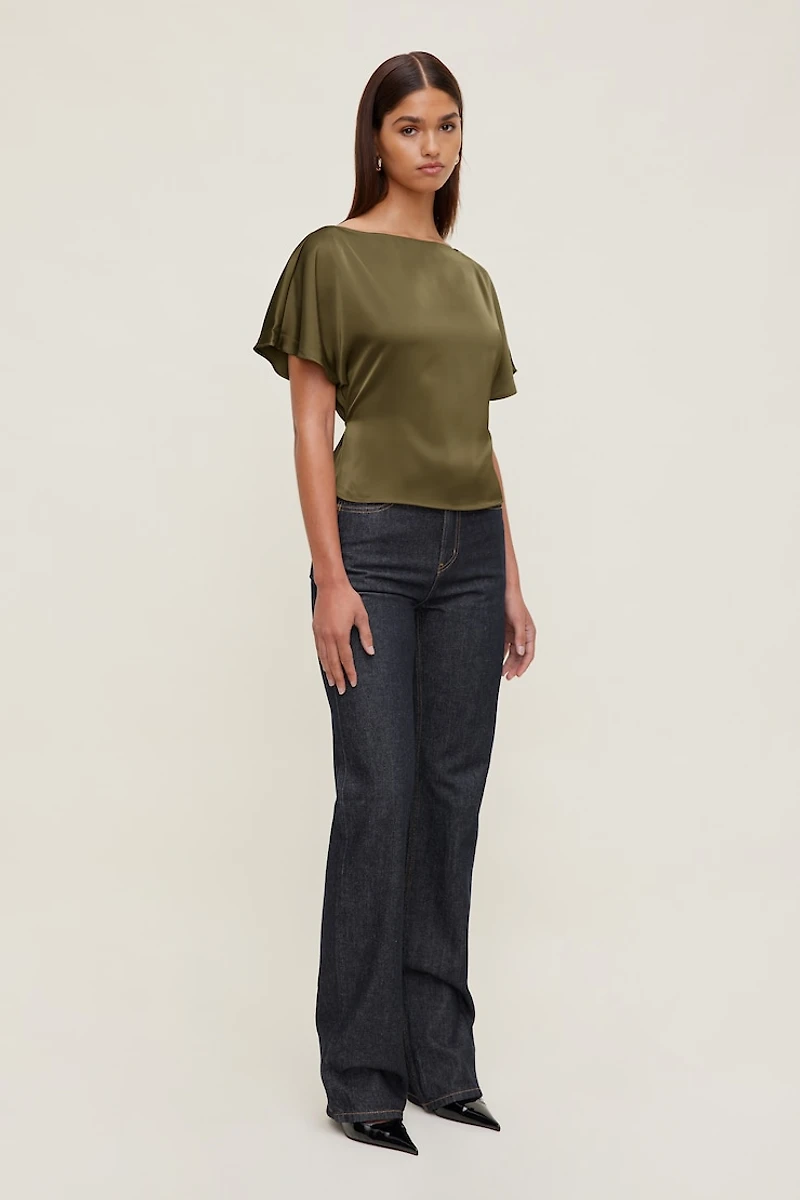 Farra Satin Blouse