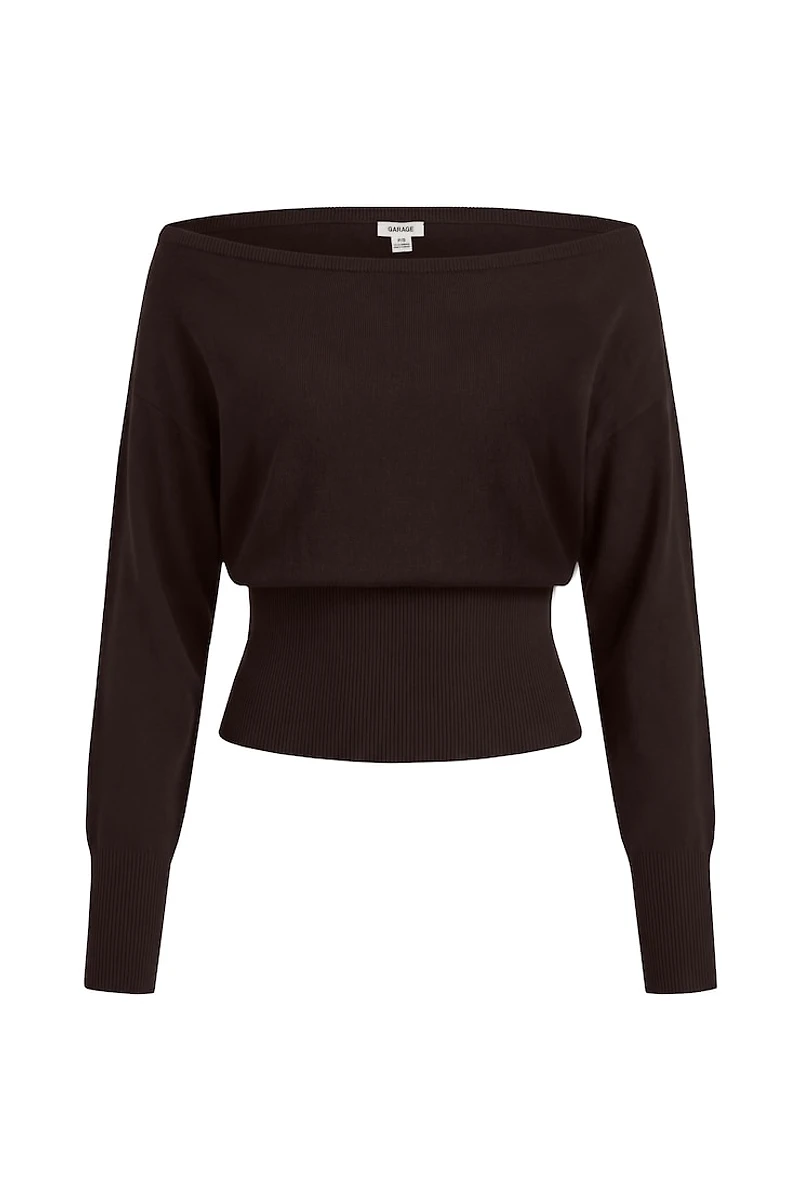 Off Shoulder Reset Long Sleeve Top