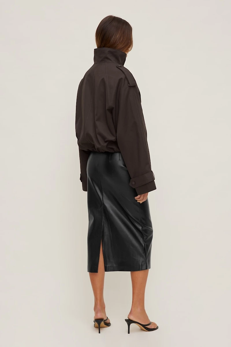 Siena Trench Bomber Jacket