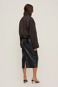 Siena Trench Bomber Jacket