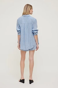 Isla Oversized Linen Shirt