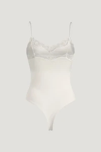 Sculpt Lace Trim Bodysuit
