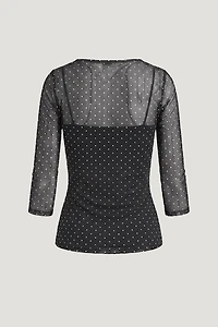 Maude Mesh Top