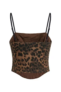 Haut bustier en maille