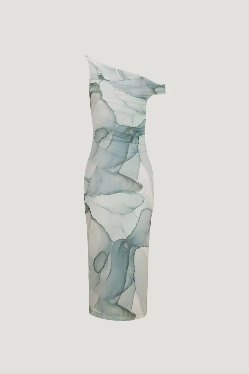 Robe midi en maille Jayde