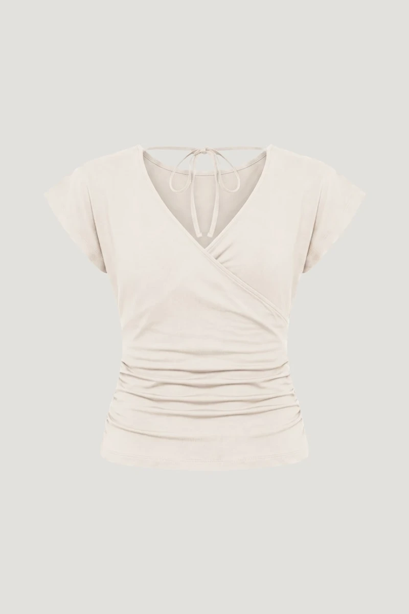 Flutter Sleeve Top