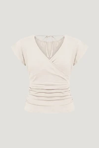 Flutter Sleeve Top