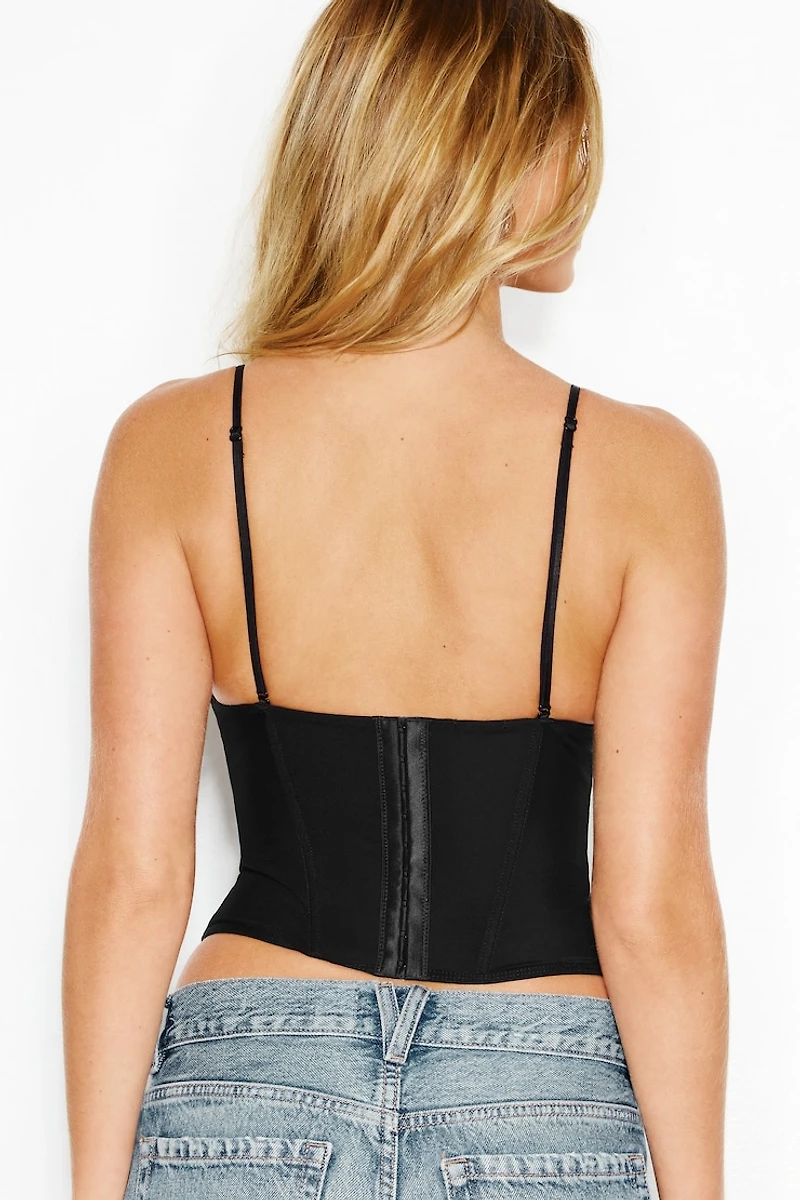 Adela Lace Trim Cami Corset