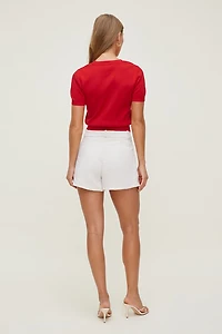 Clara Short Sleeve Sweater