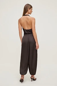 Satin Balloon Pants