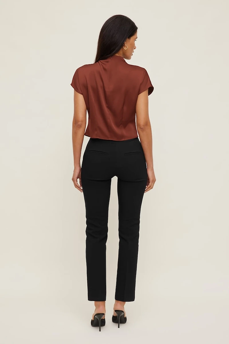 Ella Layered Satin Blouse