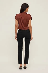 Ella Layered Satin Blouse