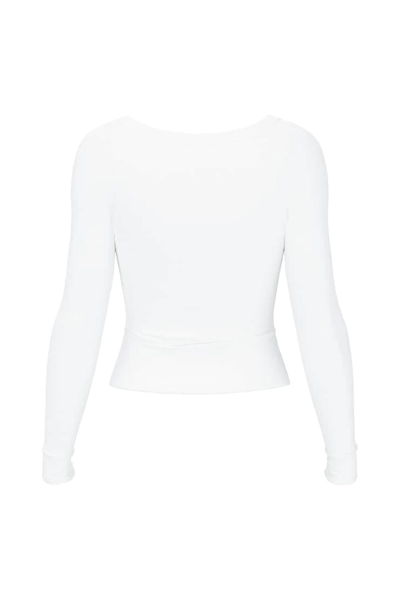 SnatchRib Crossover Longsleeve Top