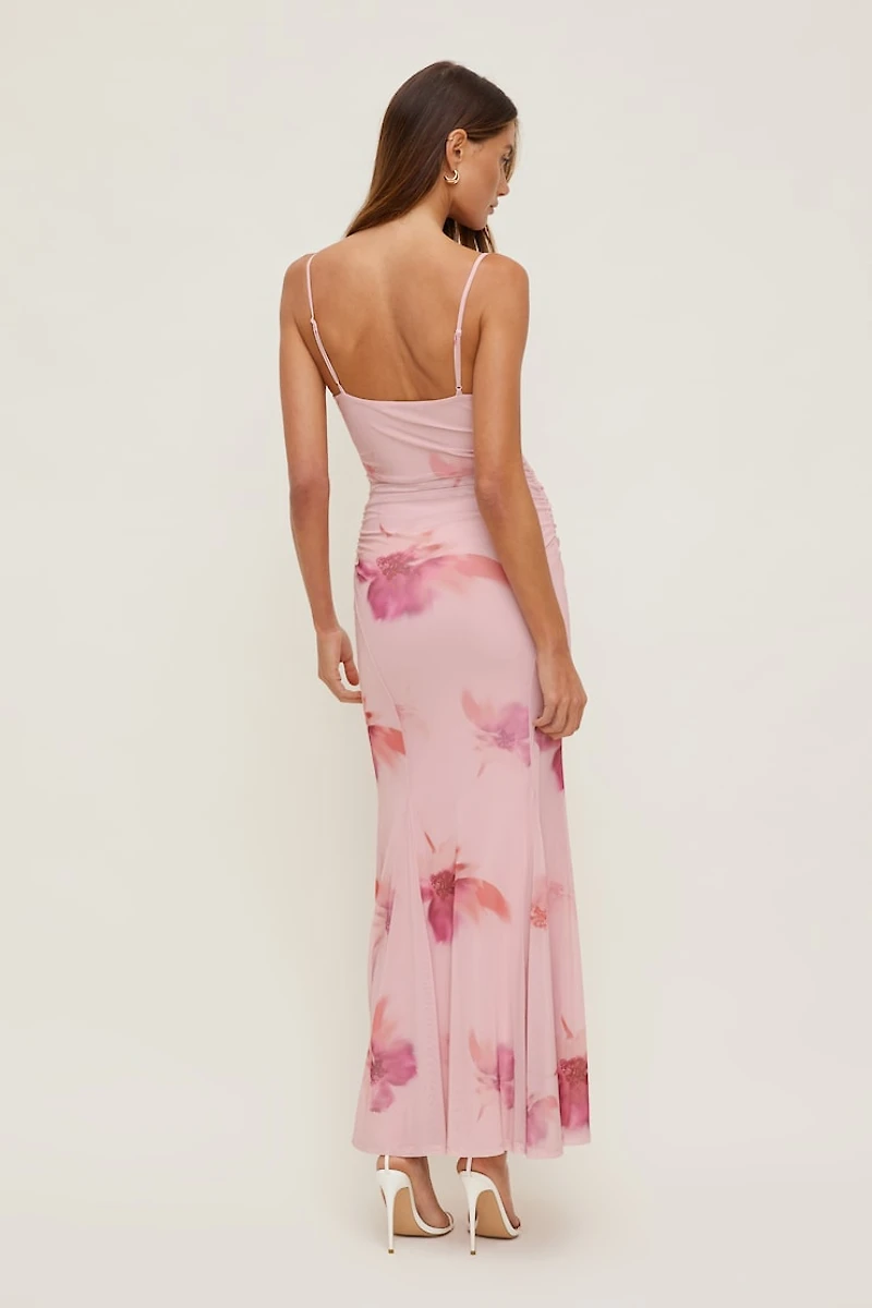 Delphi Mesh Maxi Dress
