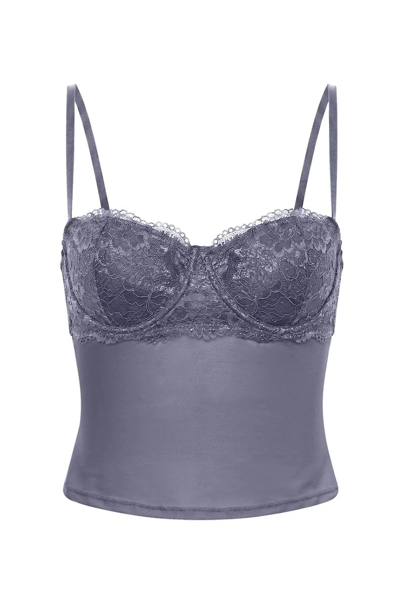 Sabrina Sheer Lace Corset Top