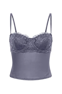 Sabrina Sheer Lace Corset Top