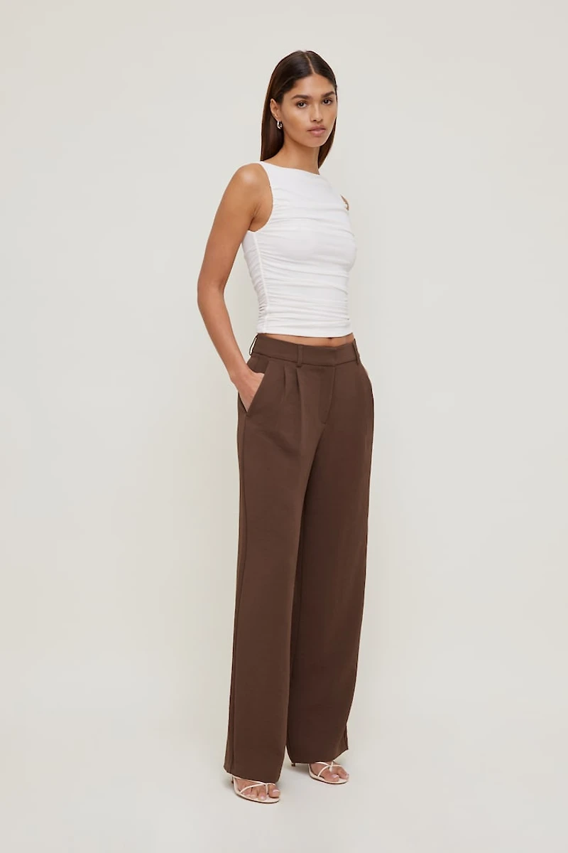 Pantalon fluide à jambe large Alex