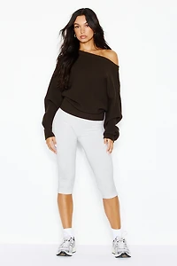 Day Off Asymmetric Sweater