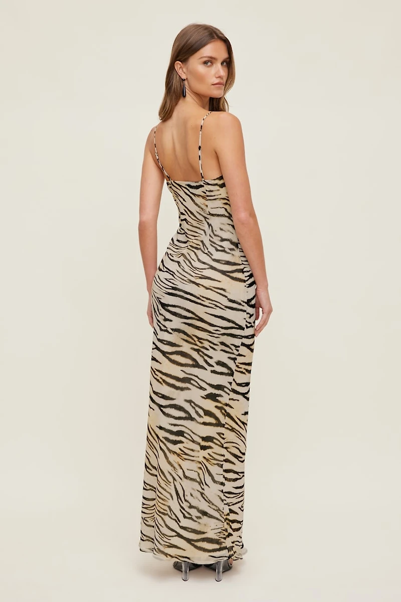 Robe style nuisette maxi Alessia