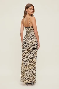 Robe style nuisette maxi Alessia