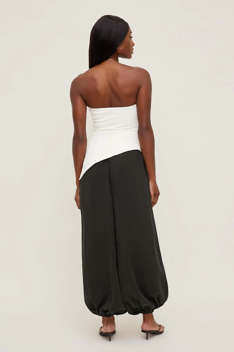Slit Ponte Tube Top