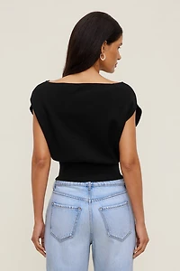 Aria Boat Neck Sweater