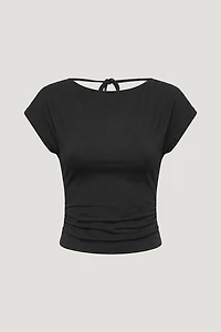 Flutter Sleeve Top