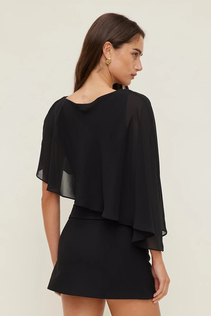 Sculpt Cape Top